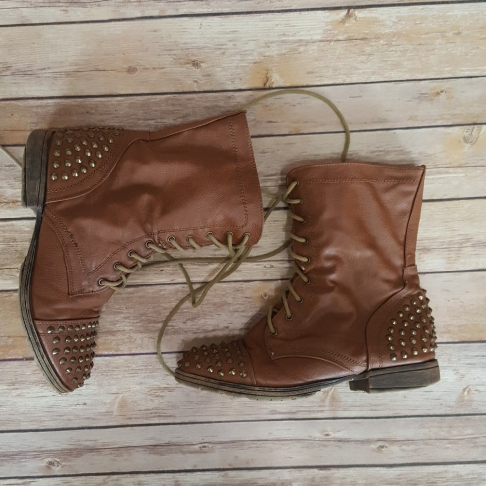 Studded Ankle Booties